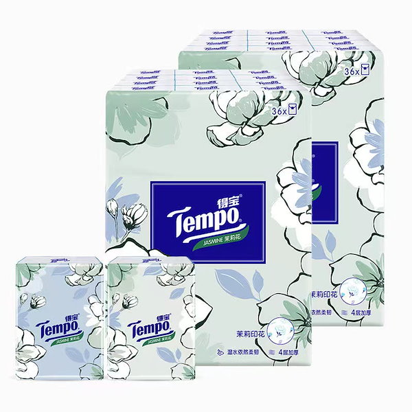 tempo テンポ ティッシュ まとめ売り - 衛生日用品