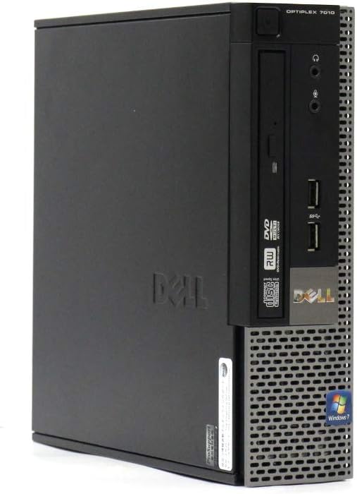 OptiPlex 7010 USFF Core i3-3220 3.3GHz 4GB 320GBHDD DisplayPort x2 アナログRGB出力 DVD+-RW Windows7 Pro 64
