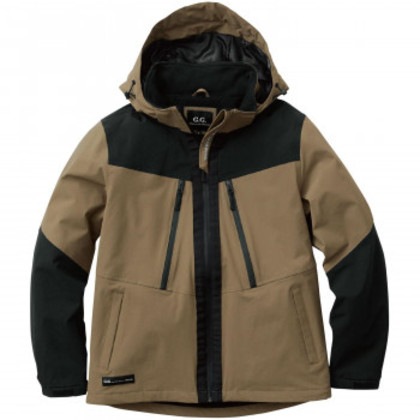 桑和 0284-00 防水防寒ブルゾン 3Lサイズ ライトブラウン(87) G.G.