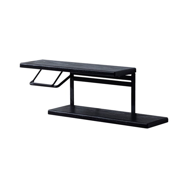 サン・ハーベスト SIN-61 BK トイレットペーパーホルダー ストックtype ブラック メーカー直送