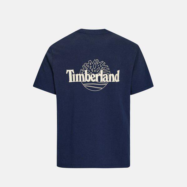 26SS サンフェード バック ツリーロゴ グラフィック Tシャツ ダークネイビー A5SRU 451