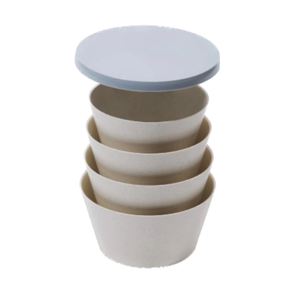 ボウル 4個セット tak タック フィットディッシュ 日本製 食器セット おしゃれ 器 うつわ お椀 おわん 蓋付き 樹脂 入れ子 スタッキング コンパクト 電子レンジ対応 食洗機対応 安心 安全