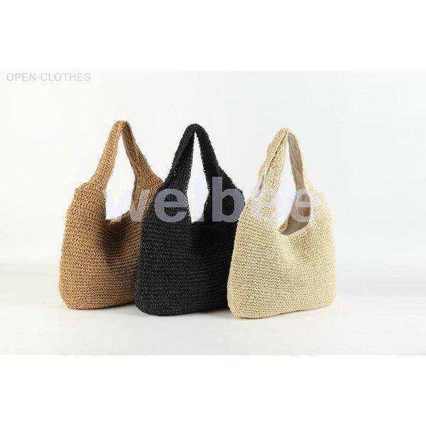 カゴバックショルダーレディーストートバッグ夏バッグトートメッシュ肩掛けかわいいおしゃれナチュラル日常シンプル
