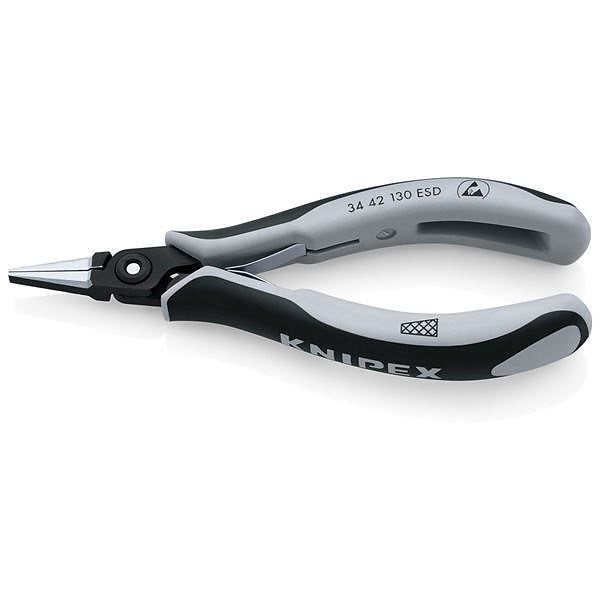 KNIPEX（クニペックス）3442-130ESD 精密プライヤー ヒラ クロスメッシュ 11,813円
