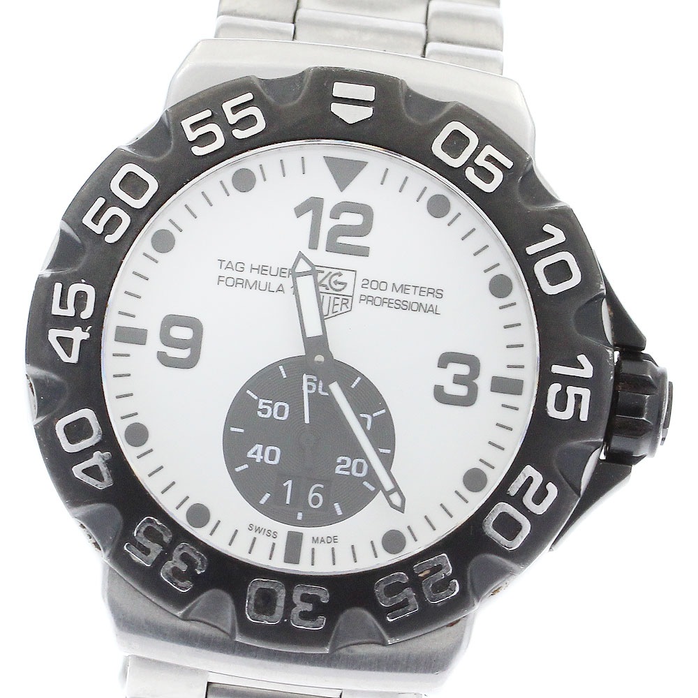 ベルト訳あり タグホイヤー TAG HEUER WAH1011 フォーミュラー1 スモールセコンド クォーツ メンズ _874565【中古】