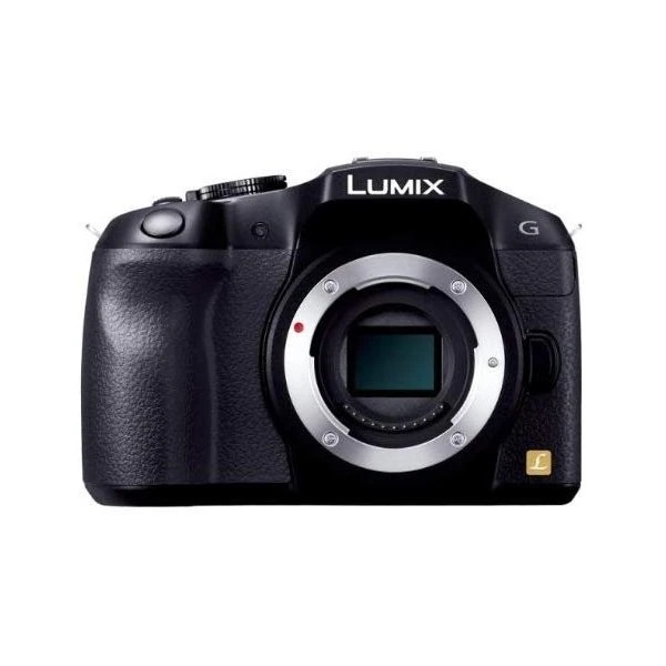 【中古】パナソニック Panasonic G6 ボディ 1605万画素 ブラック DMC-G6-K SDカード付き