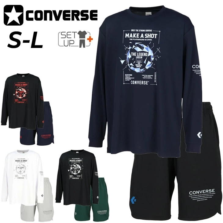 長袖シャツ ハーフパンツ メンズ レディース プリントT/CB242367L-CB242867