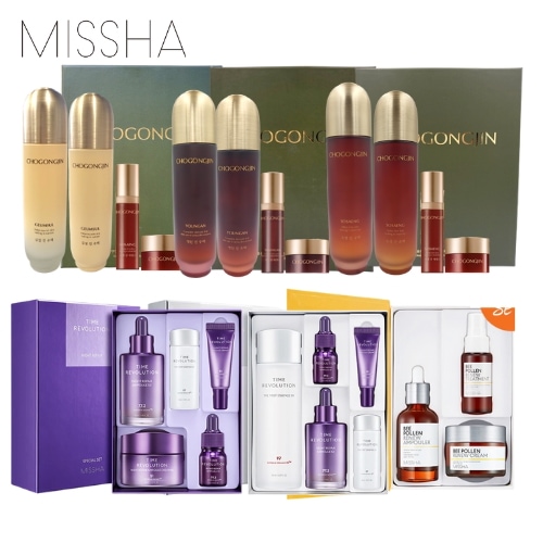 豪華セットコレクション　金雪／瑛顔／蘇生／ビーポーレン／タイムレボリューション５X