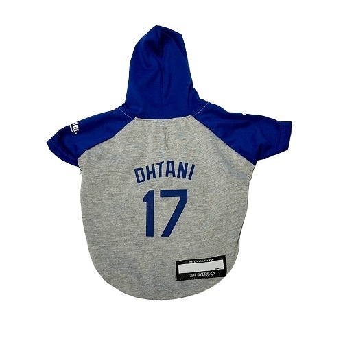ファンタジーワールド【ペット用品】MLB公式 ドジャース 大谷翔平選手モデル ユニフォーム パーカー Sサイズ P-0849790203969【ペット用野球ウェア】