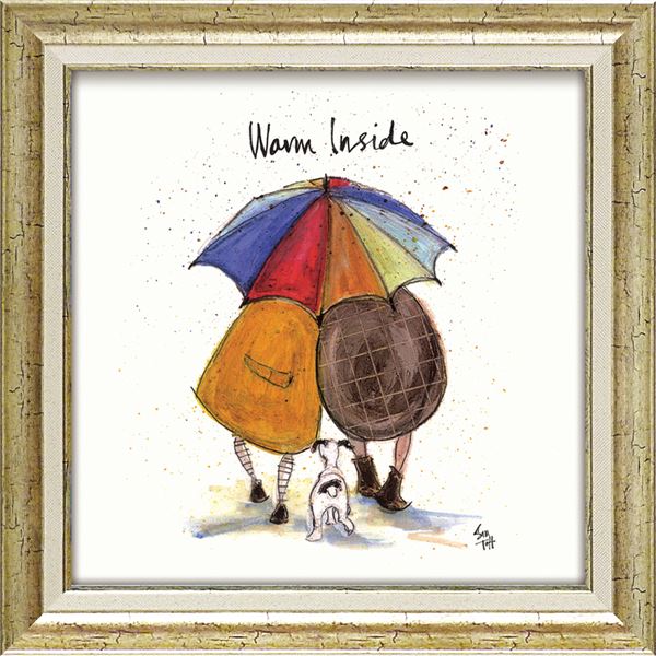 ユーパワー サム/トフト Gel加工 アートフレーム スクエア/Mサイズ 「あたたかい」 8,147円