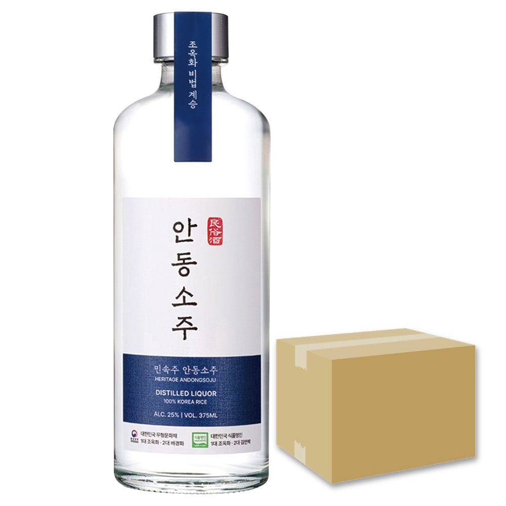 安東焼酎 12本セット 375ml / 25度 アンドン 本格 韓国 伝統酒 ANDONG SOJU 単式蒸留焼酎 13,498円