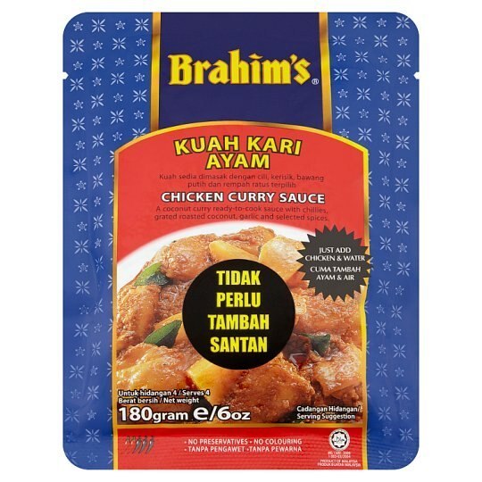 Brahim s Chicken Curry Sauce 180g