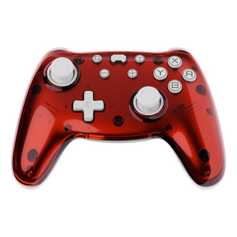 PBTAILS　ホールエフェクトセンサー搭載 ワイヤレスゲームパッド Crush Ruby PB Tails Ruby　PB-WBC03-RB 7,392円