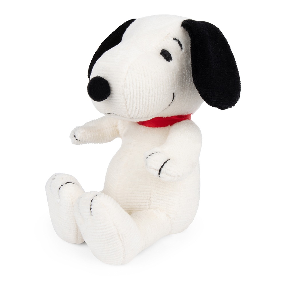 PEANUTS ピーナッツ スヌーピー ミニ コーデュロイ 愛着 人形 - 17cm
