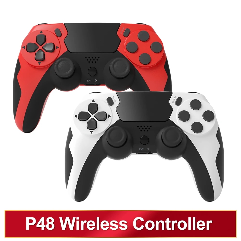 ワイヤレス コントローラー BT ゲームパッド PS4 PS3 コンソール PC ジョイスティック タッチパッド付き 6 軸ジャイロ ダブル振動 遅延なし ゲームパッド 4,647円