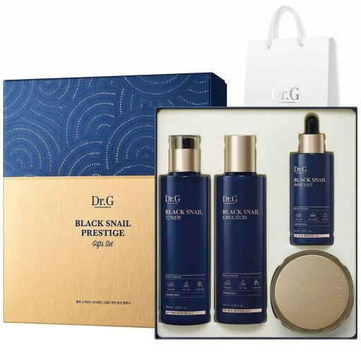 ブラックカタツムリ プレステージ 4種セット トナー150ml エマルジョン150ml アンプル50ml クリーム50g ギフトバッグ付き