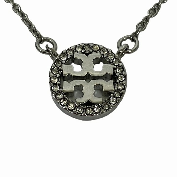 トリーバーチ ミラー パヴェ ロゴ ブランド小物 ネックレス レディース 【中古】