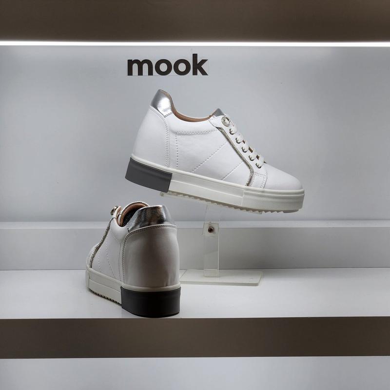 女性クリスタルトリミングヒドゥンヒールスニーカー422303 AY HGHI2SD