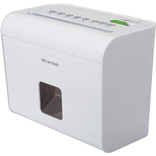 アイリスオーヤマ 細密シュレッダー 家庭用 卓上 マイクロクロスカット 細断枚数4枚 A5サイ