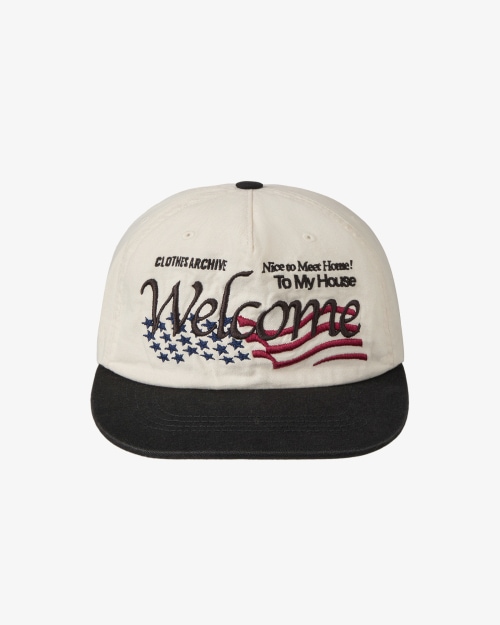 【AEAE】 WELCOME WASHED CAP [ECRU] キャップ 正規品