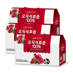 [2+1] 100%ザクロ汁 3箱 90パック / 韓国人気ザクロジュース