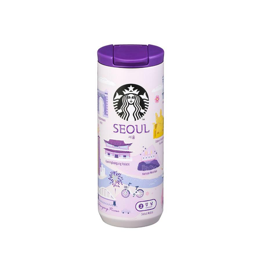 SS アンニョン SEOUL タンブラー 355ml + パンフレット同封 韓国スターバ グッズ