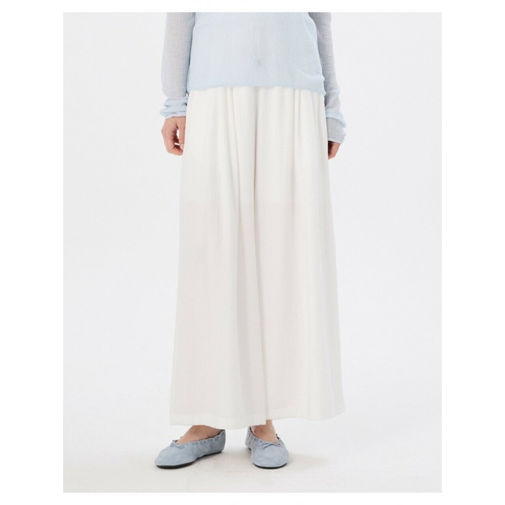 レショップブランウエストストリングピンタックワイドパンツ L2H25WSL140
