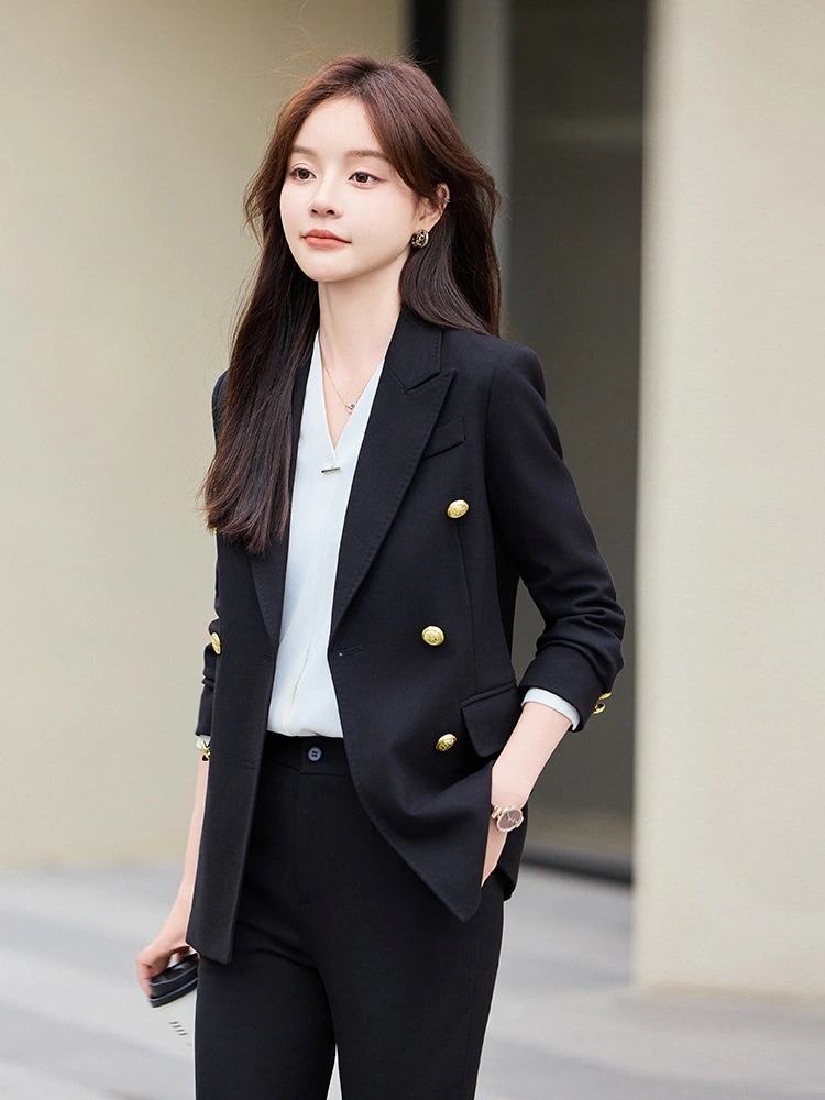 2025初春新品 レディース スーツセット 二点セット 卒業式 ママ スーツ セットアップ 通勤 入学式 27