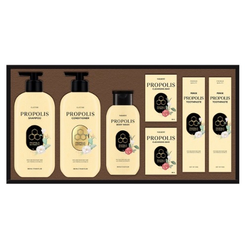 LGライフヘルスプロポリスライフギフトセットシャンプーコンディショナーボディウォッシュ石鹸歯磨き粉祭りギフト