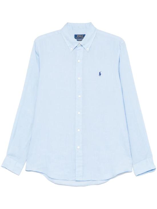 POLO RALPH LAUREN Men Long Tops 710966294 008 OFFICE BLUE