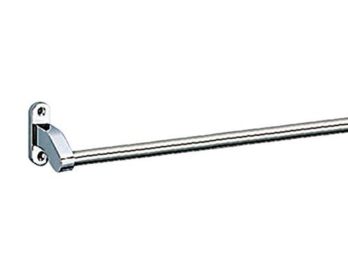 シロクマ フラットタオル掛600mm クローム BT-40