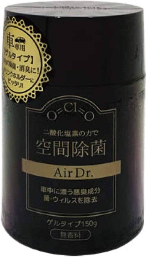 【12個セット】エアドクター空間除菌 車用 ゲルタイプ 150g