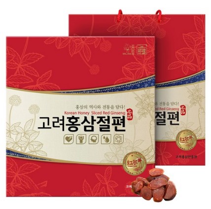 高麗人参振興院] 高麗人参切片 20gx15ea / 韓国食品 / 健康食品 / ギフト / 免疫UP / 韓国