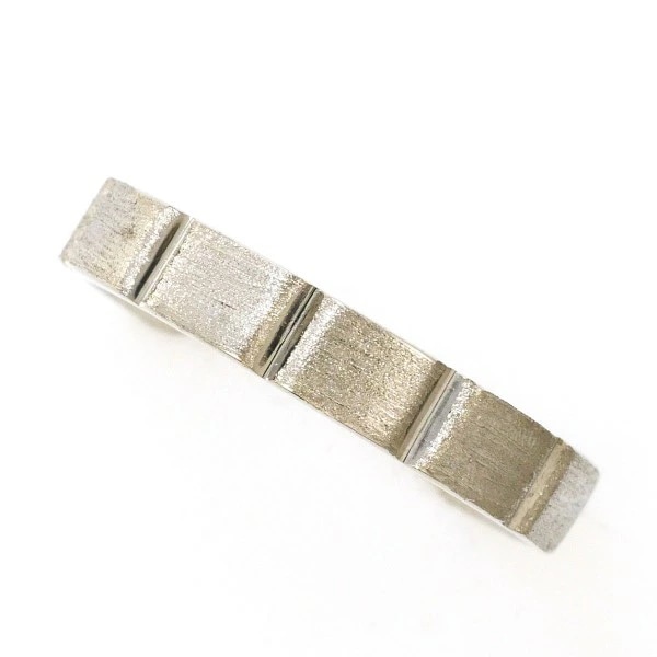 K18 18金 WG ホワイトゴールド リング 指輪 12号 総重量約3.9g ジュエリー 中古