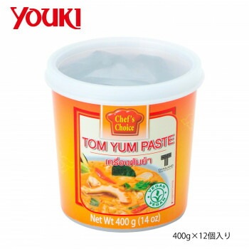 YOUKI ユウキ食品 シェフズチョイス トムヤムペースト 400gx12個入り 212292