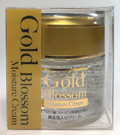 Qoo10] Gold Blossom 金箔入保湿クリ