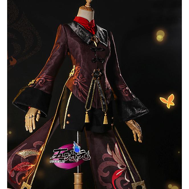 即納あり 江南猫次　原神　コスプレ　胡桃　フータオ　衣装　ins大人気 ウィッグ　靴　武器　髙!品!質