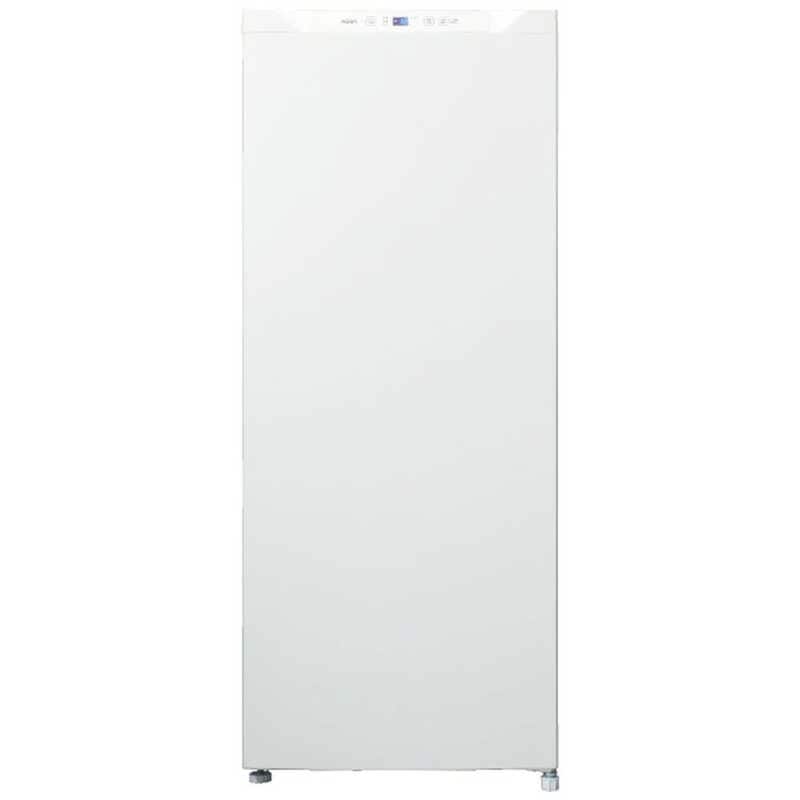 アクア　AQUA　冷凍庫 1ドア 122L 右開き 冷凍冷蔵チルド切替 ファン式 幅48cm サテンホワイト　AQF-F12R-W（標準設置無料）