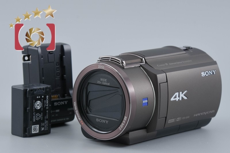HANDYCAM FDR-AX45 ブロンズブラウン ビデオカメラ 多言語対応