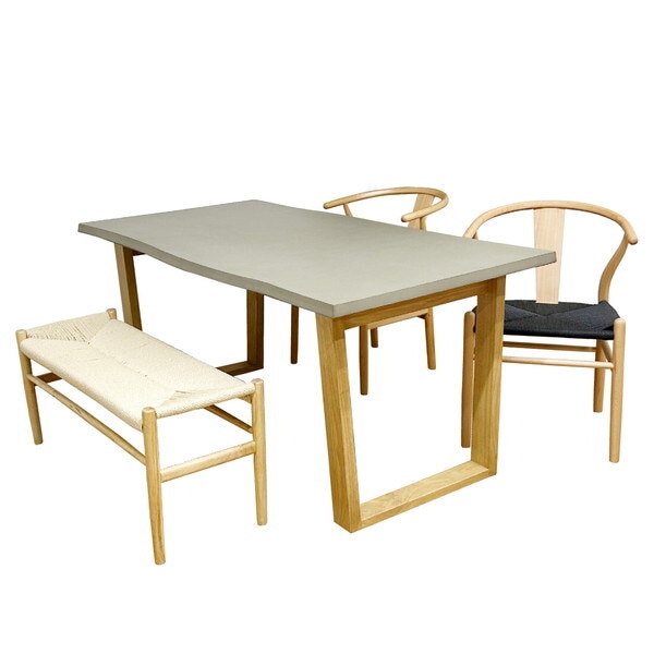 後藤家具物産 VT-01-CN-160-4-NABK ダイニングテーブル 4点セット メーカー直送