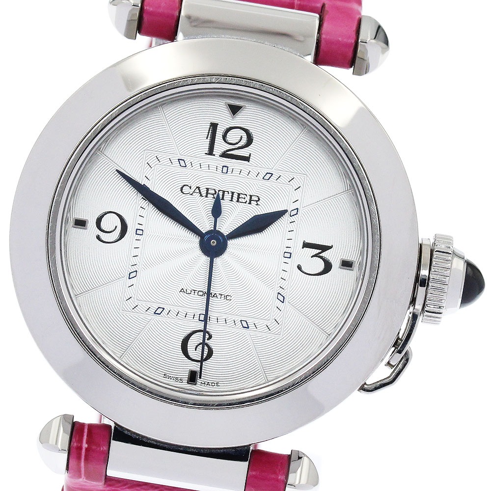 カルティエ CARTIER WSPA0012 パシャ ドゥ カルティエ 自動巻き ボーイズ 保証書付き_885238【中古】