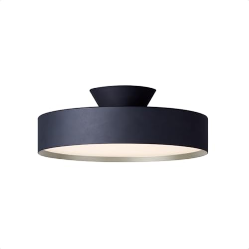 アートワークスタジオ グロー 5000 LED シーリングライト ～12畳用 40000時間 調光 調色 (暖色/白色 切り替え可) 間接照明機能 リモコン付き AW-0556E-BK/CGD (ブラ