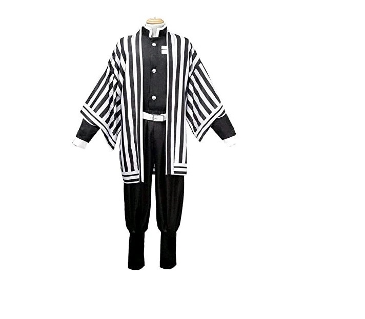 伊黒 小芭内（いぐろ おばない 蛇 鬼殺隊隊服 コスプレ衣装 豪華セット コスチュームイベント仮装