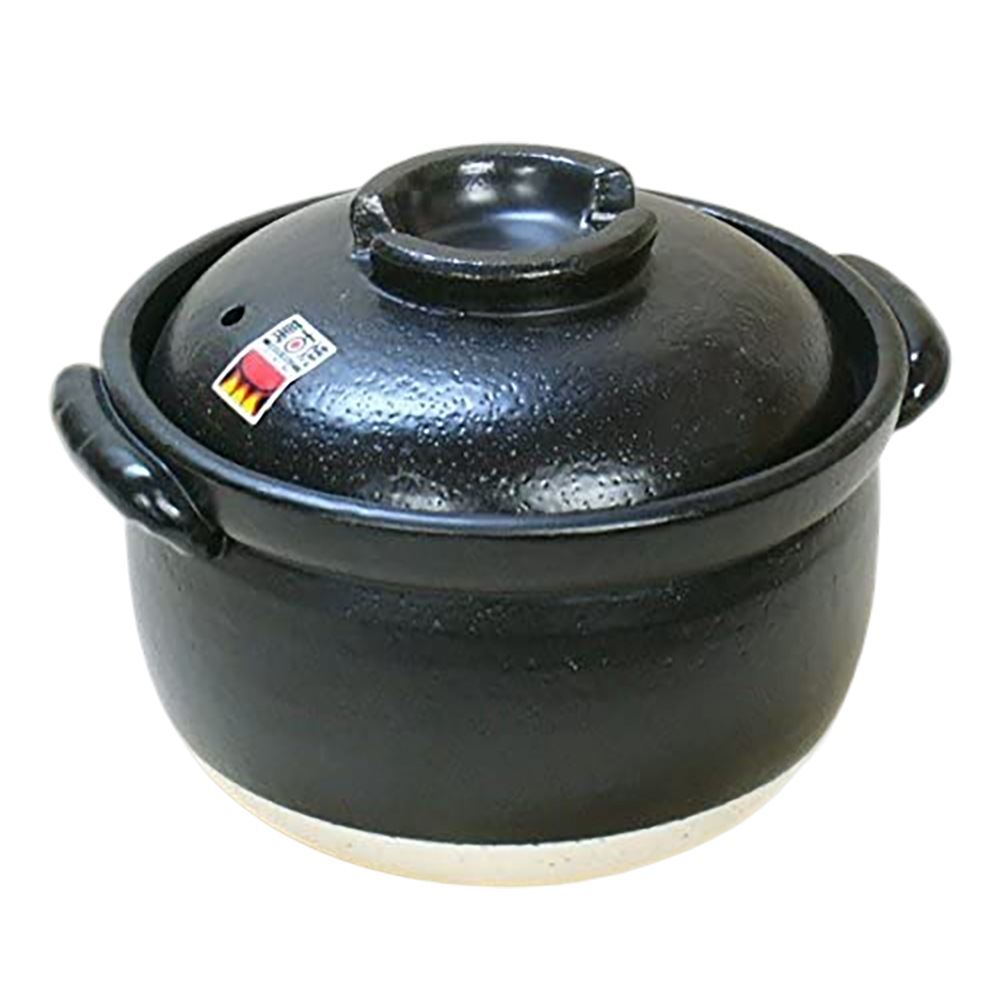 ふっくらごはん鍋 3合炊き 萬古焼 ご飯鍋 2人用 二重蓋 土鍋 プレゼント 直火対応 14-08