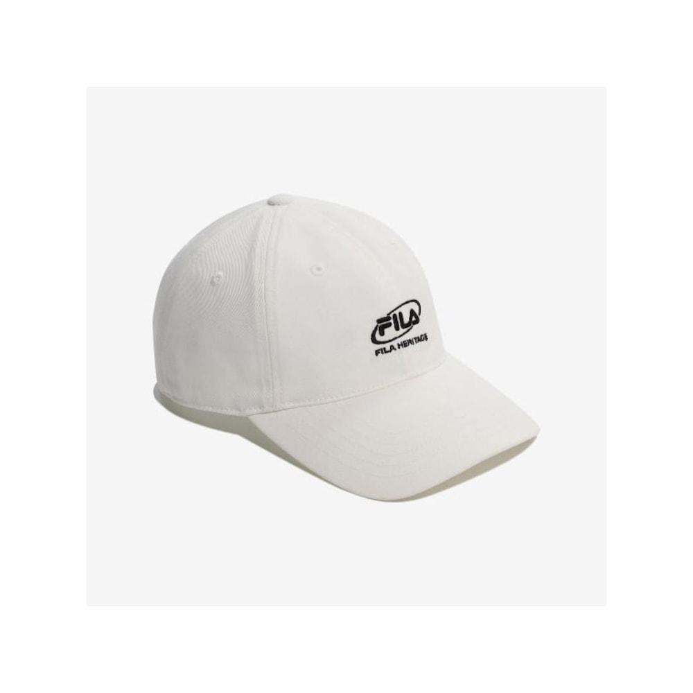 [FILA KIDS] エッセンシャルコットンボールキャップ (FK3CPG1003X_WHI) Q0ZFK3CPG1003XWHI
