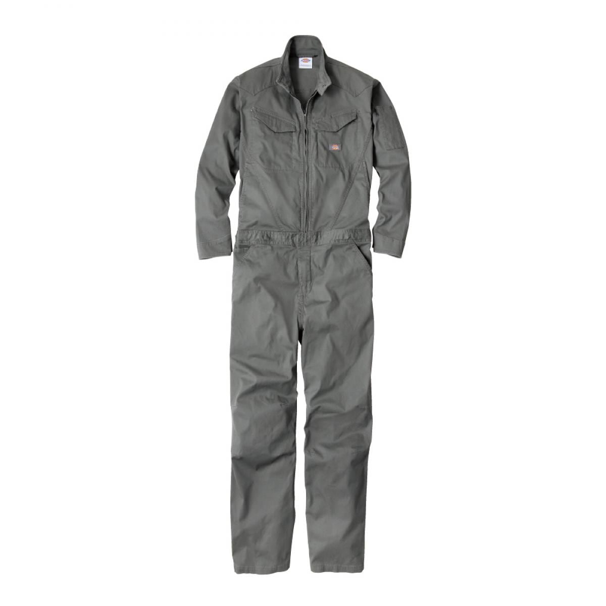 Dickies ヘリンボーンツナギ シダー L D-916 ディッキーズ 作業着 作業服 つなぎ 長袖 ストレッチ ツナギ