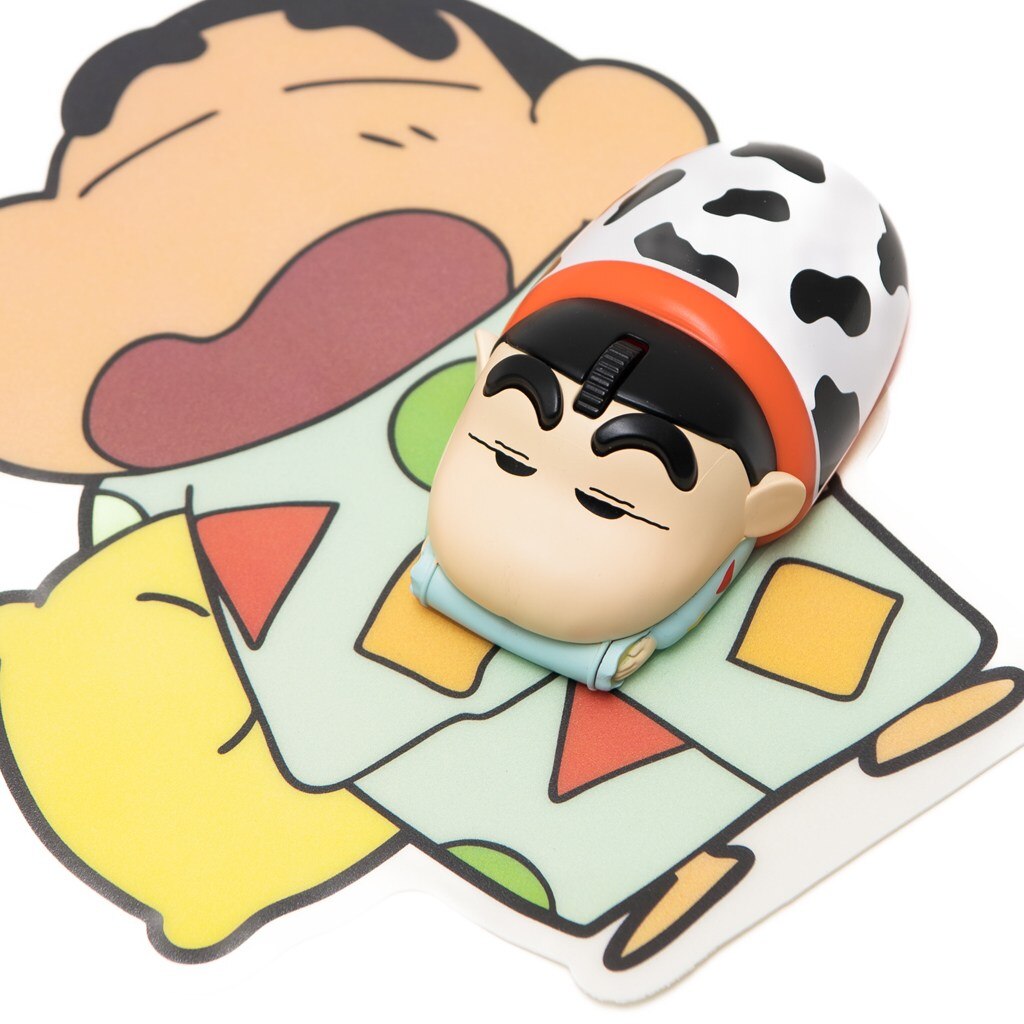 クレヨンしんちゃん第2弾パジャマフィギュアワイヤレスマウス(静音)