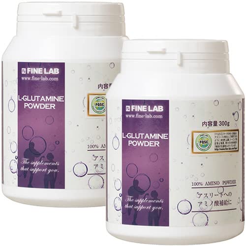 [ファインラボ] L-グルタミン 300g 2個セット
