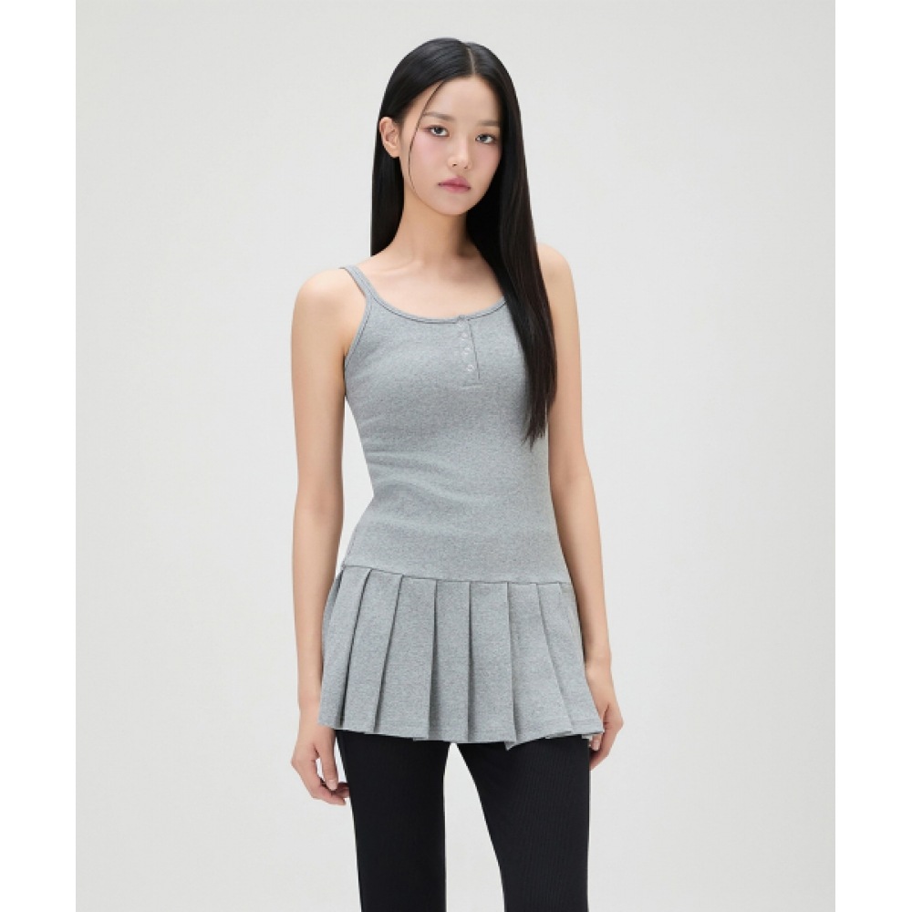 MIXXO プリーツレイヤードミニドレス_ミウォング509G