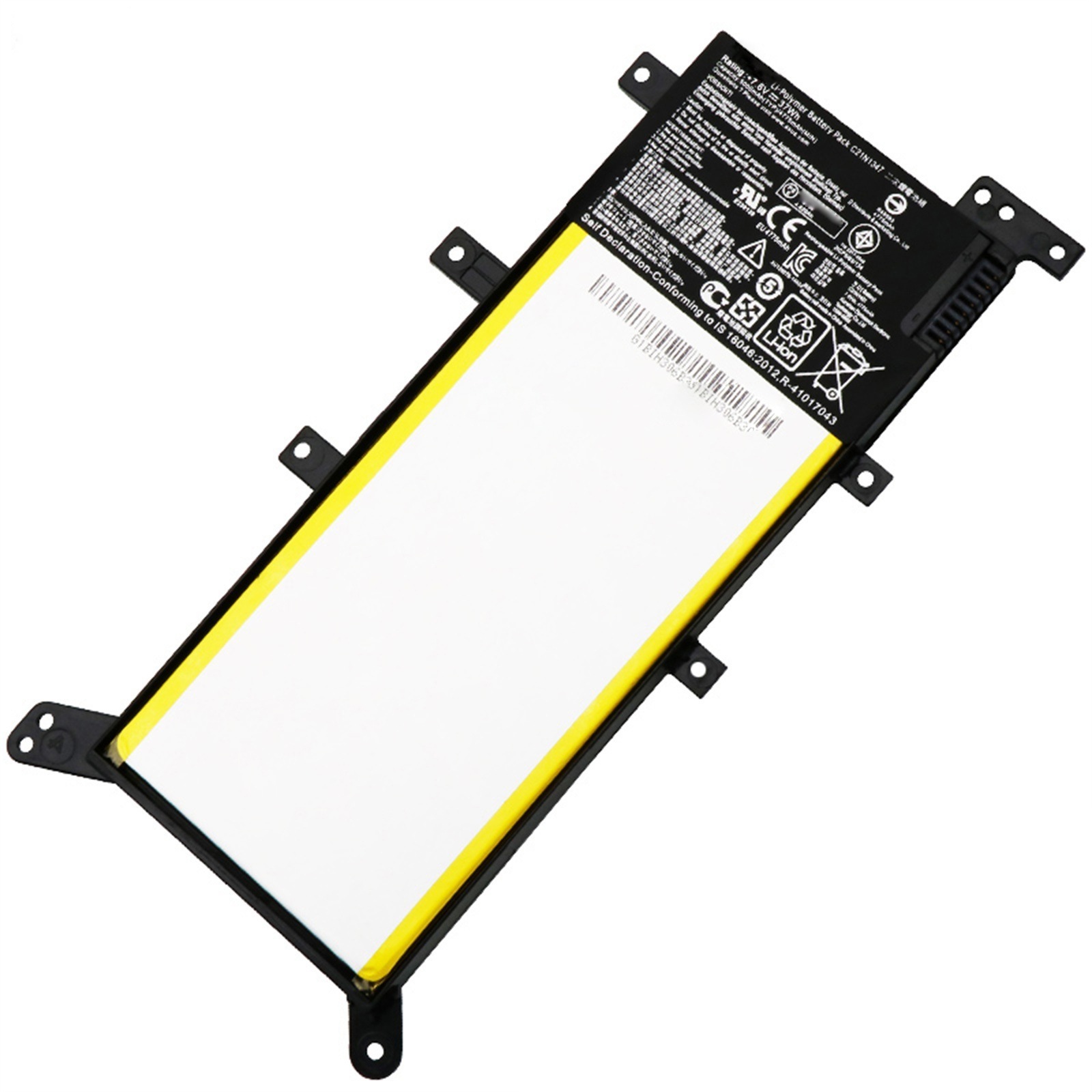C21N1347 電池・Asusノートパソコン互換 37Wh/5000mAh K555L Y583L R556L K555LD VM590L VM510L VM590 VM509L C21N1347
